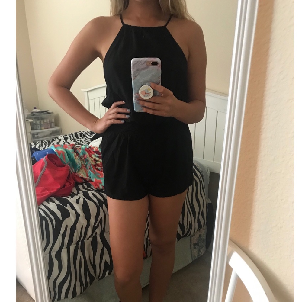 Forever 21 Black Romper